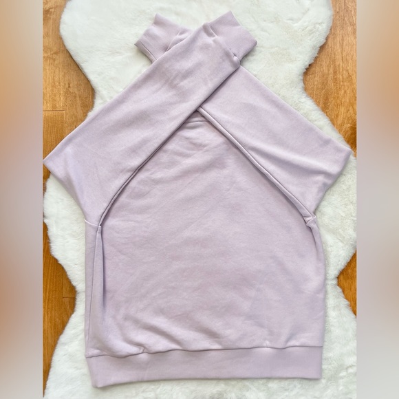 New with tag PUMA #1 Crew Neck logo sweatshirt lavender fog with white logo SZ S - Picture 3 of 4